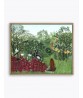 Henri Rousseau - Tropical Forest with Monkeys – Reproduction Print - Art-1000