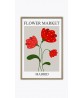 Flower Market -Poppy Print - Art-1030(3)