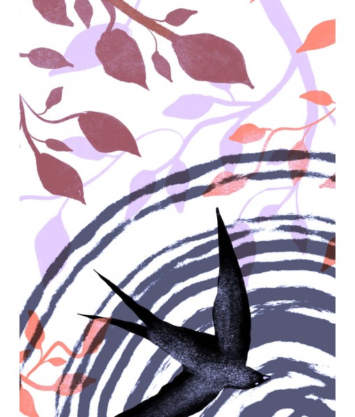Swallows Print Set of 3, Art-1033