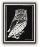 Two Owls Print - Art-1126