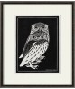 Two Owls Print - Art-1126