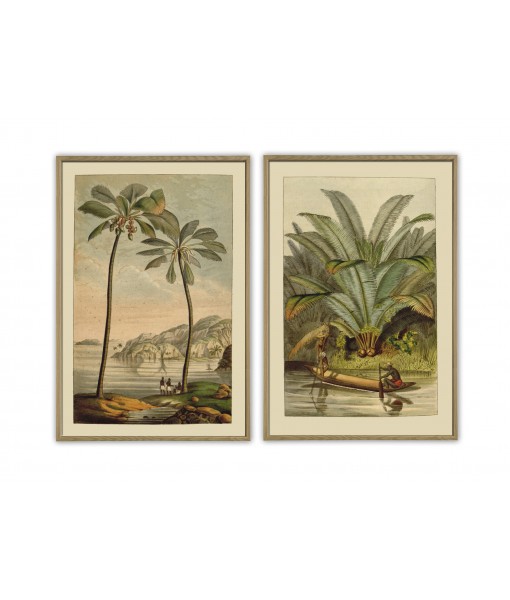 Palm Tree Art Print - Art-442(set ...