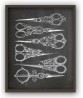 Vintage Scissors Print - Art-517