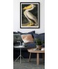 White Pelican Print - American Birds - Audubon Illustration Print Art-700(1)