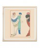 Art Deco Print - French Fashion Illustration, Tree Ladies, Georges Lepape, 1911, Art-857-3
