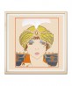 Art Deco Print - French Fashion Illustration, Woman in Turban, Georges Lepape, 1911, Art-857-5