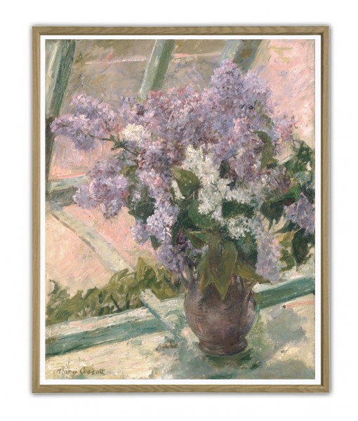 Lilacs in a Window by Mary ...