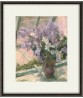 Lilacs in a Window by Mary Cassat, Vintage Oil Painting Print - Art-966