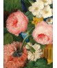 Still Life of Flowers by  Drechsler, Vintage Oil Painting Print, Art-967