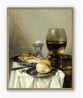 Glass and Bread by Pieter Claesz