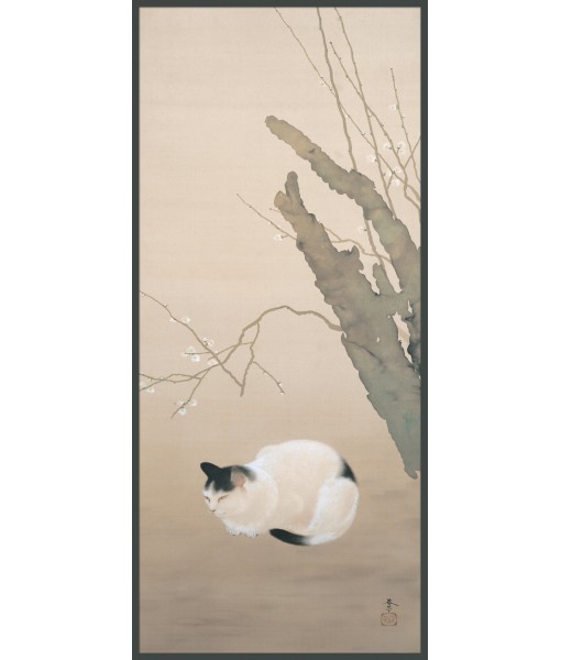 Hishida Shunso – Cat and Plum ...