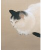 Hishida Shunso – Cat and Plum Blossoms – Art-992