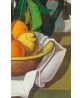 Oranges in Vase - Vintage Painting Print Art-993