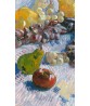 Vincent van Gogh – Grapes, Lemons, Pears, and Apples - Vintage Painting Print Art-996