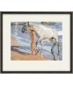 The Horse’s Bath y Joaquin Sorolla y Bastida – Vintage Painting Print – Art-997