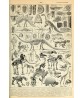Skeleton Print, Vintage Book Plate Print, Paleontology Poster, Anatomy Animals